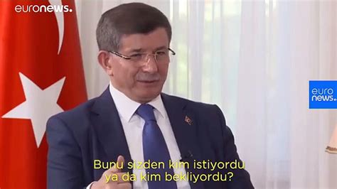 Davutoğlu itiraf